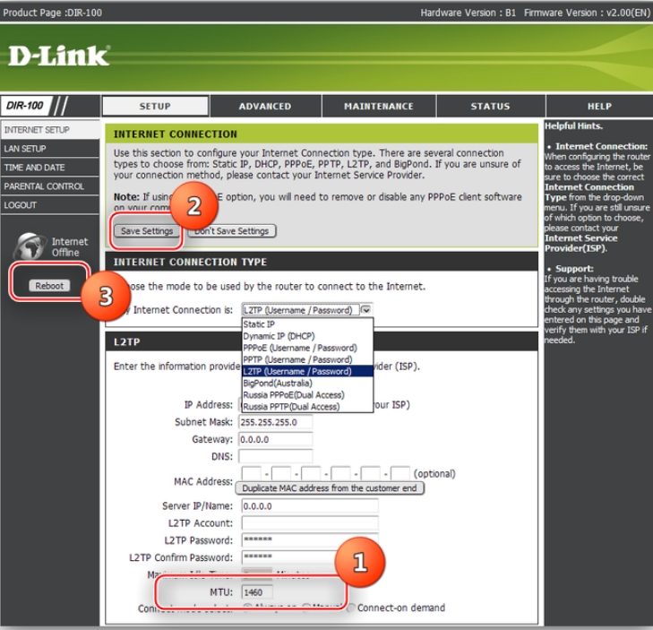 D-Link DIR-100: настройка, характеристики, плюсы, минусы, обзоры
