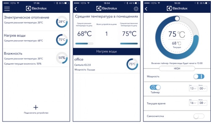 Electrolux ECH/WF-01 Smart Wi-Fi — обзор, характеристики и подключение