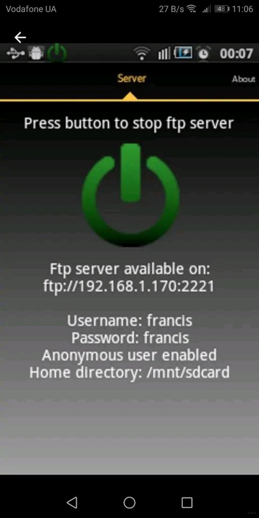 FTP-сервер Android: что это такое, как создать и подключить?