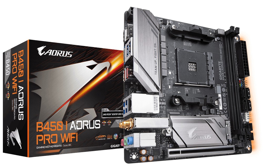 Gigabyte B450 I AORUS PRO WIFI: компактная, но функциональная плата