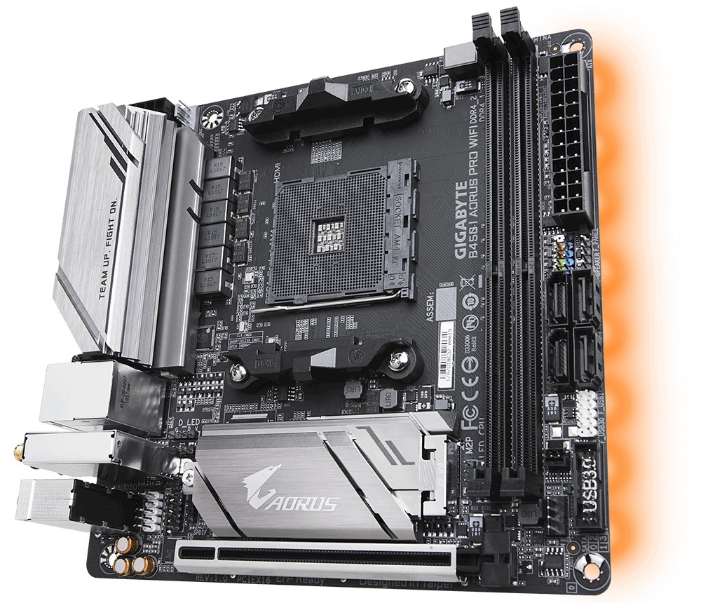 Gigabyte B450 I AORUS PRO WIFI: компактная, но функциональная плата