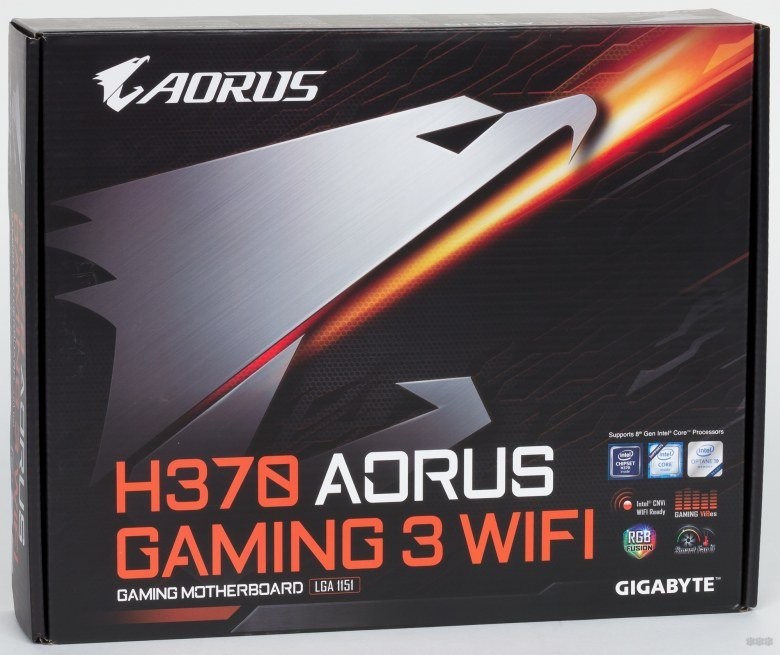 Обзор материнской платы GIGABYTE H370 AORUS Gaming 3 WiFi