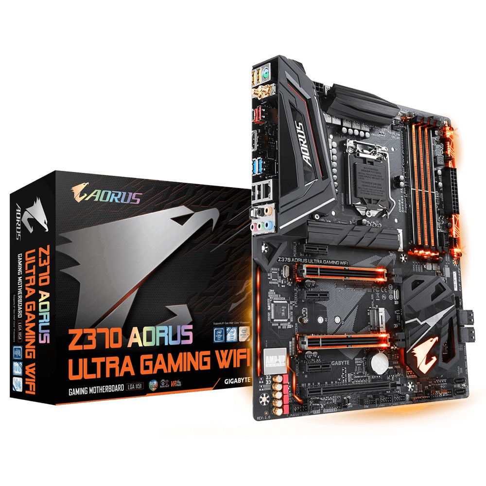 Обзор материнской платы GIGABYTE Z370 AORUS ULTRA GAMING WI-FI