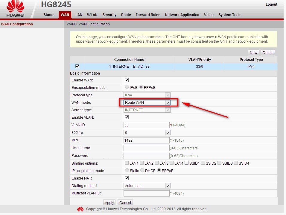 Huawei HG8245h: характеристики, настройки роутера, прошивка