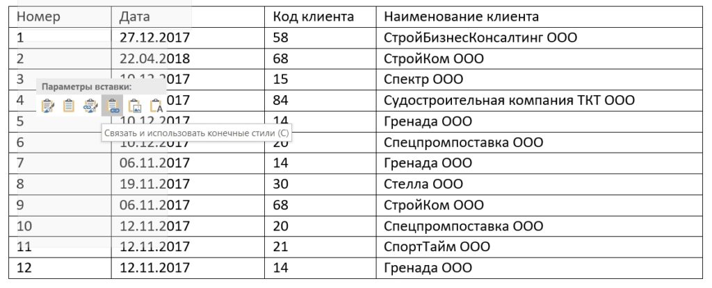 Как перенести таблицу из Excel в Word: 5 способов