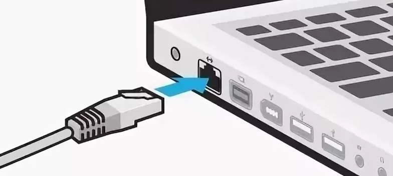 Как подключить ноутбук к интернету по кабелю: с роутером и без него
