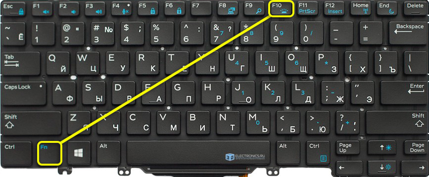 Как включить подсветку клавиатуры на ноутбуке и компьютере?