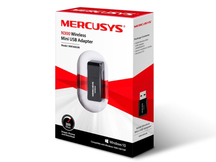 Mercusys MW300UM — обзор, драйверы, конфигурация и подключение