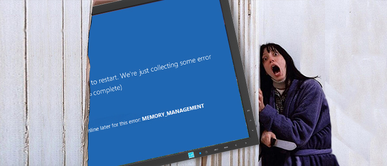 Ошибка MEMORY_MANAGEMENT в Windows 10: как исправить?
