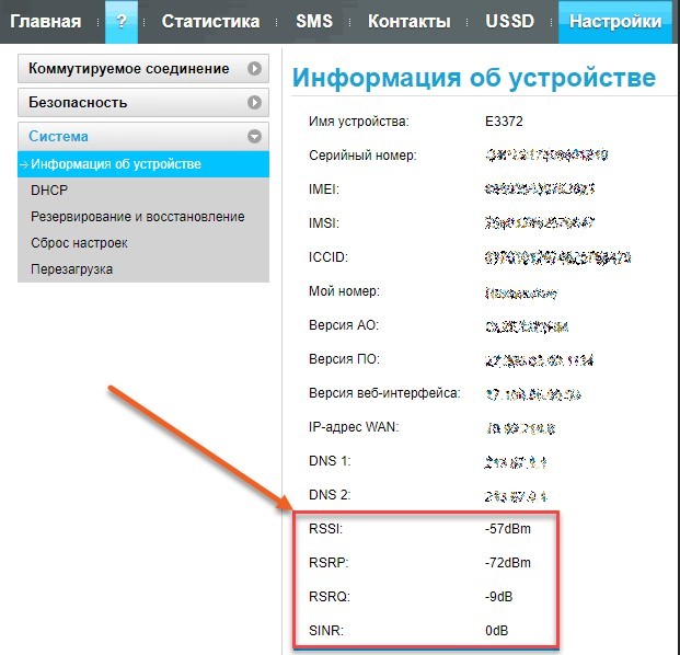 RSSI и SINR: что это такое, для чего оно нужно и каким оно должно быть в 4G