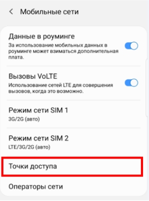 Точка доступа Ростелеком APN: настройки на Android и iOS