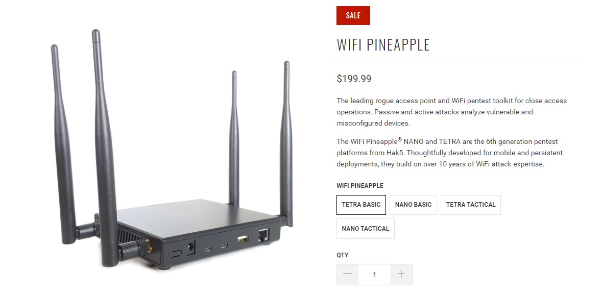 Wi-Fi Pineapple: обзор современных устройств для пентеста Wi-Fi