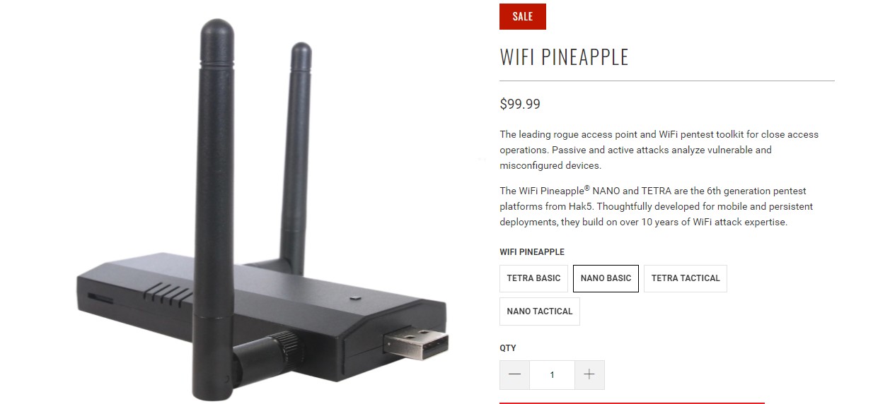 Wi-Fi Pineapple: обзор современных устройств для пентеста Wi-Fi