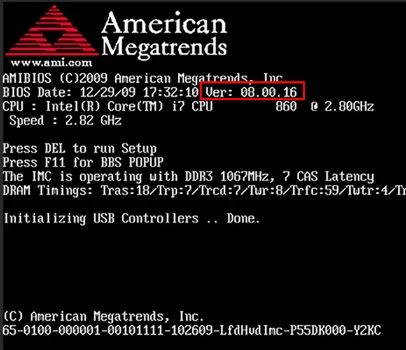 Как узнать версию BIOS: 8 способов