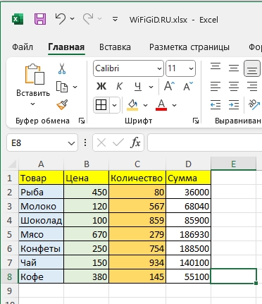 Как в Excel удалить пустые строки: решение