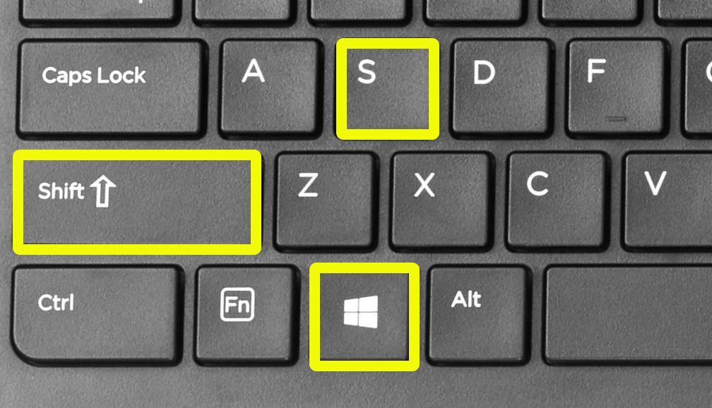 Почему не работает WIN + SHIFT + S на Windows 10/11