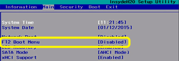 Как зайти в BOOT меню BIOS (UEFI)