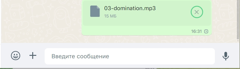 Как в WhatsApp отправить песню: 3 способа