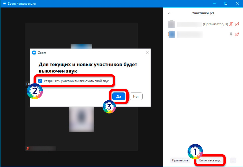 Как выключить звук в Zoom: инструкция