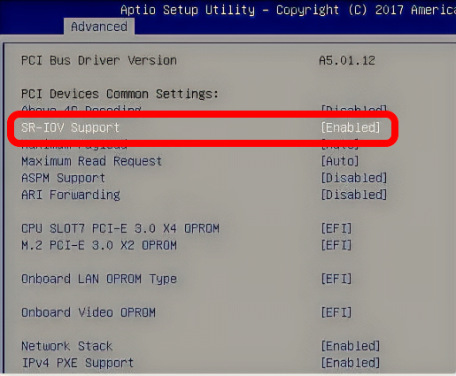 SR-IOV Support - что это и нужно ли включать?