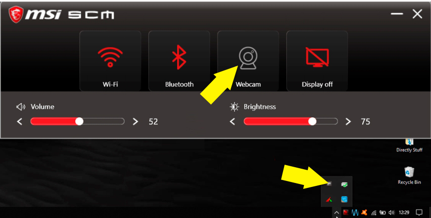 Как включить камеру на ноутбуке MSI: 4 способа