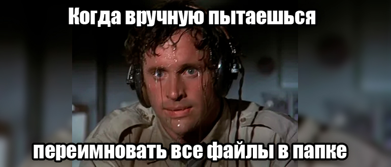 Как быстро переименовать много файлов по порядку: 100% метод